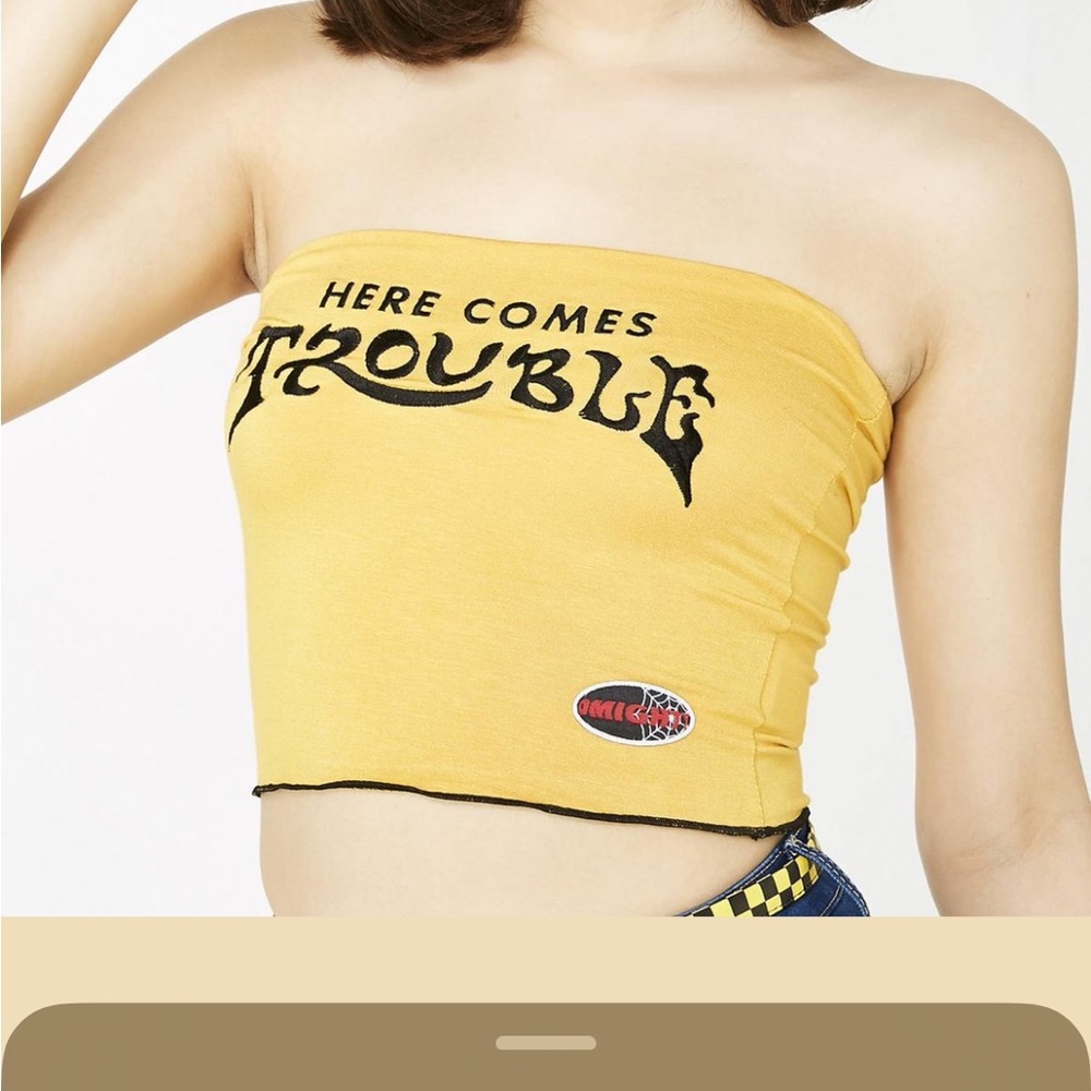 OMIGHTY Here Comes Trouble Tube Top